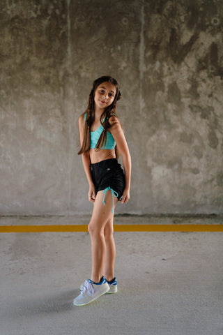 Youth Dazzle String Short with Turquoise String
