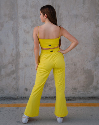 Sunglow Yellow Track Pants