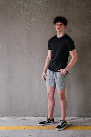 Youth Boys Grey Comfort Shorts