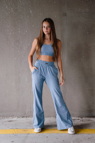 Youth Chalk Blue Track Pants