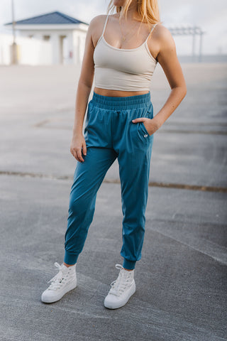 Youth Teal Agate Relax Jogger