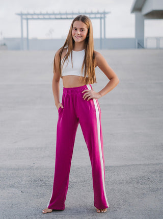 Lazypants Niki Fleece Sweatpants - Girls/Boys - Bubble Gum Pink - Dancewear  Centre
