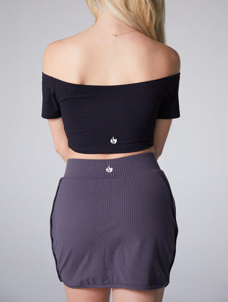 High-Waisted Side Pocket Skirt - Werk Dancewear